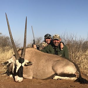 South Africa Hunting Gemsbok