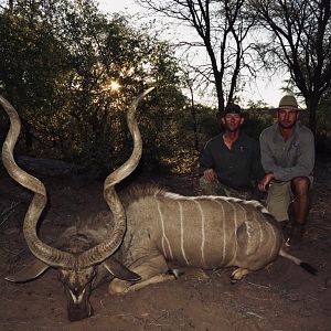 Hunting 56" Inch Kudu in Namibia