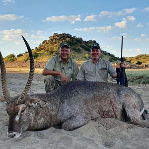 Hunt Waterbuck in South Africa