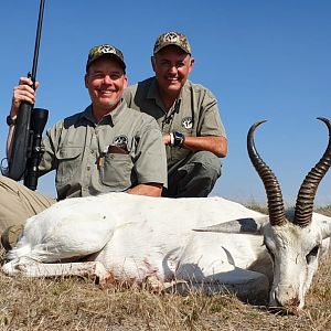 South Africa Hunt White Springbok