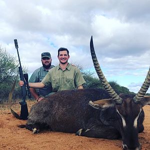 Hunt Waterbuck in South Africa