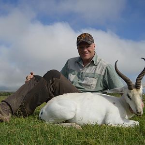 South Africa Hunting White Springbok