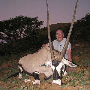 South Africa Hunting Gemsbok