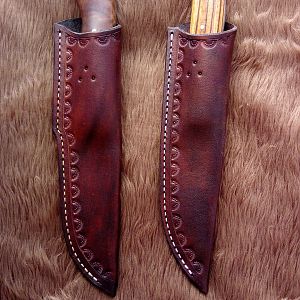 Buffalo Skinner Knife & Pocket Ranger Knife with Sheaths