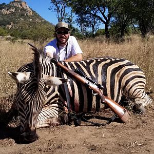 Burchell's Plain Zebra Hunt Zimbabwe