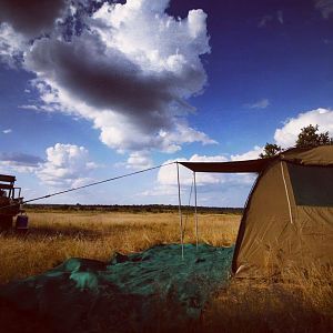 Camp in Zimbabwe