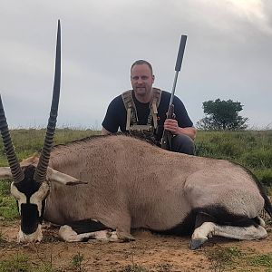 South Africa Hunting Gemsbok