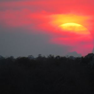 Sunset in Zimbabwe