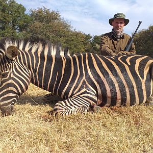 Zebra at Tilodi Game Reserve