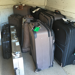 A lot of luggage