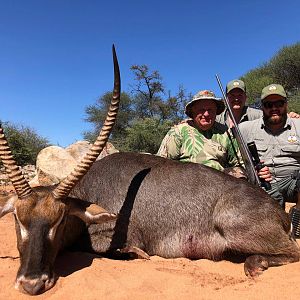 Hunt Waterbuck in South Africa