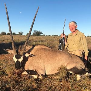 Hunting Gemsbok in South Africa