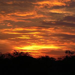 Sunset Namibia