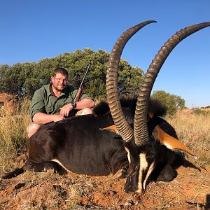 South Africa Hunting Sable Antelope