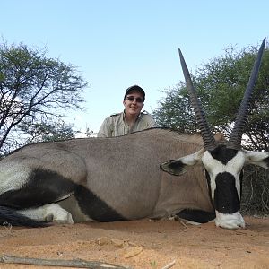 Hunt Gemsbok in South Africa