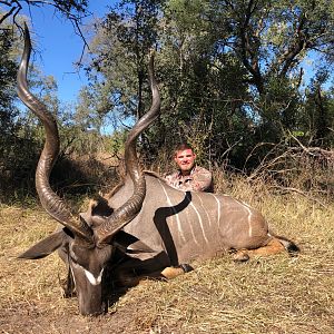 Hunt Kudu in Zimbabwe