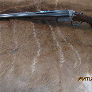 W. J. Jeffery Double Rifle chambered in 450 NE No2