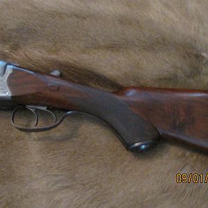 W. J. Jeffery Double Rifle chambered in 450 NE No2