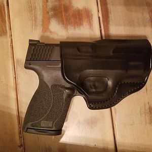 S&W Shield 45 Pistol With Night Sights & Holster