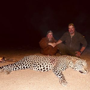 Hunt Leopard in Zimbabwe