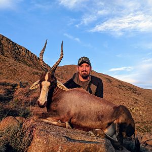 Hunting Blesbok in South Africa