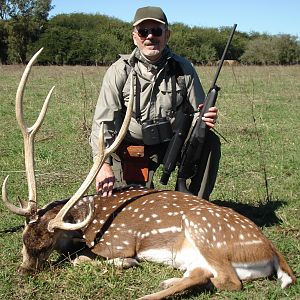 Hunt Axis Deer in Argentina