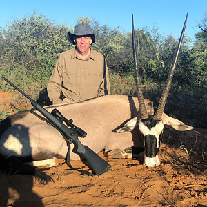 Hunting Gemsbok in South Africa