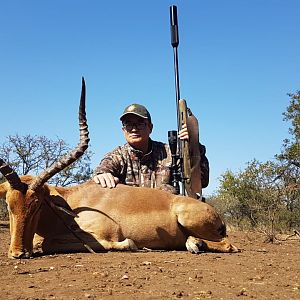 Hunting Impala in South Africa