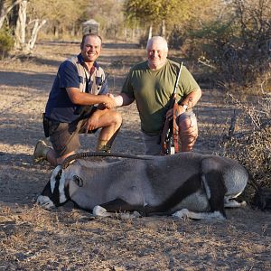 Hunt Gemsbok in Namibia