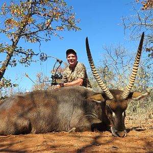 Bow Hunt Waterbuck in South Africa