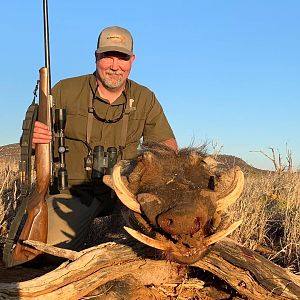 South Africa Hunting Warthog