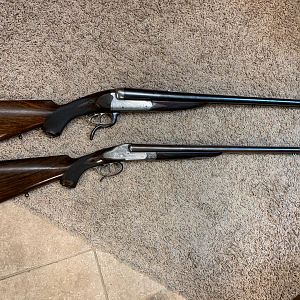 Rigby Rising Bite Underlever .500 BPE & WJ Jeffery .600 NE Double Rifles