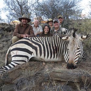 Hartmann's Mountain Zebra Hunt Namibia