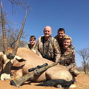 Hunt Gemsbok in South Africa