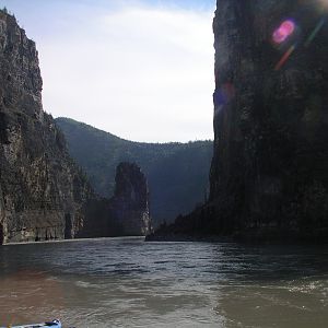 Trip from Virginia Falls to Nahanni Butte Canada