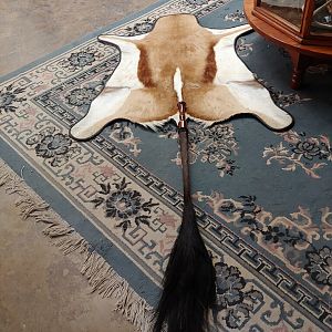 Springbok Rug & Gemsbok Tail Fly Swatter