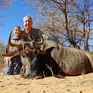 Hunting Blue Wildebeest in Namibia