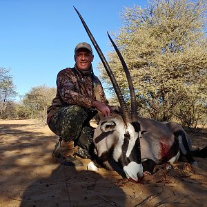 Hunting Gemsbok in Namibia