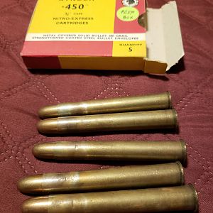 Kynoch 450 Nitro Express Ammunition