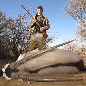 Hunting Gemsbok in Namibia