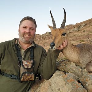 South Africa Hunt Mountain Reedbuck