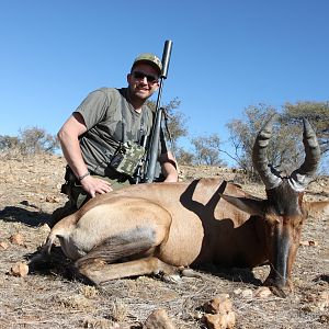 Hunt Red Hartebeest in Namibia