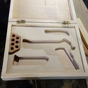 Pistol, Ammo & Hunting Knife Box Making Process