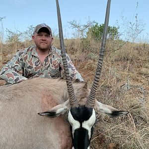 Hunting Gemsbok in South Africa