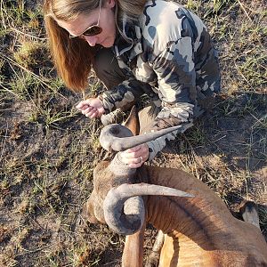 Hunting Western Hartebeest in Tanzania