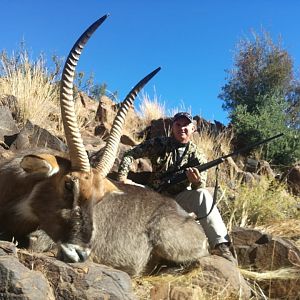 Hunt Waterbuck in South Africa