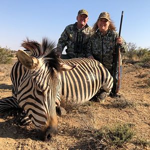 Hunting Hartmann's Mountain Zebra in South Africa