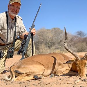 Hunting Impala in Namibia