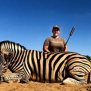 Burchell's Plain Zebra Hunt Namibia