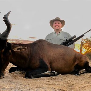 Hunt Red Hartebeest in Namibia